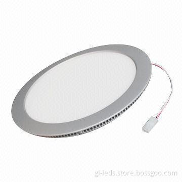 High bright 18W 1,300lm round LED panel light
